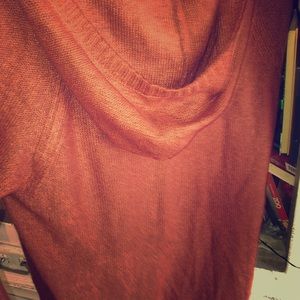 Torrid rust color sweater hoodie size 2